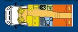 Miller Toronto 695 Navi Markise Solar SAT 2xTV 1. Hand - Miller Wohnmobile & Wohnwagen