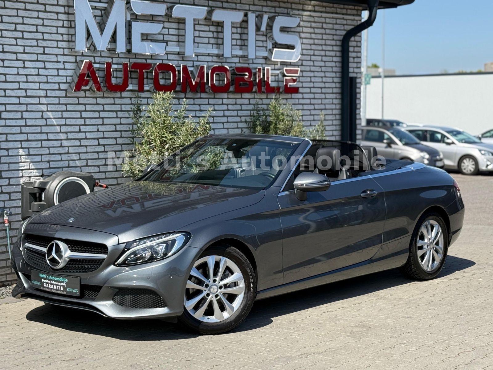 Mercedes-Benz Cabrio C 220 d/Avantgarde/LED/AHK/Leder/9-G