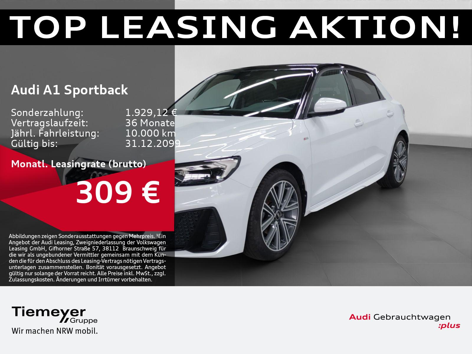 Audi A1 Sportback 30 TFSI 2x S LINE NAVI KEYLESS LED
