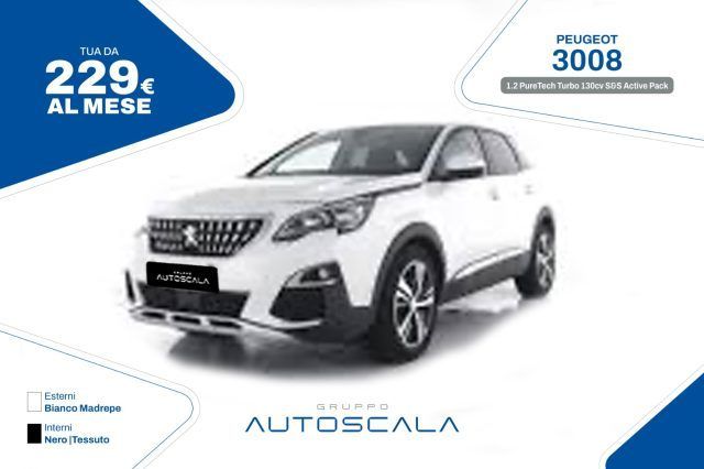 Peugeot PEUGEOT 3008 1.2 PureTech Turbo 130cv S&S Active