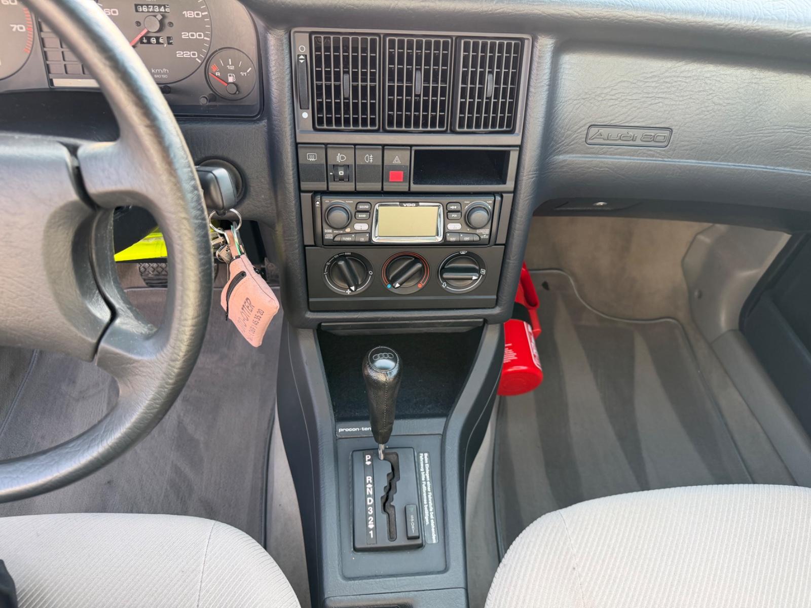 Audi 80 2.0 *S.DACH*SCHECKHEFT*2.HAND*TOP GEPFLEGT*
