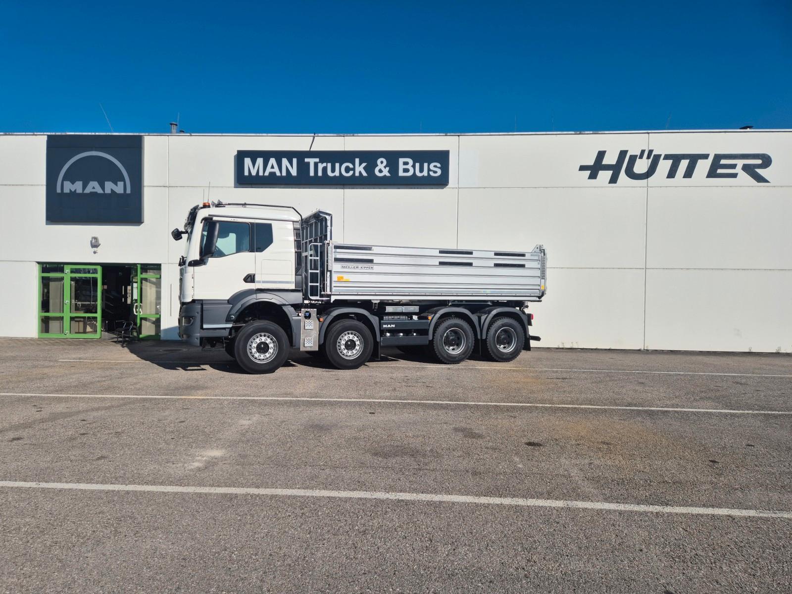 MAN TGS 41.520 8x4 BB Meiller Gesteinskipper