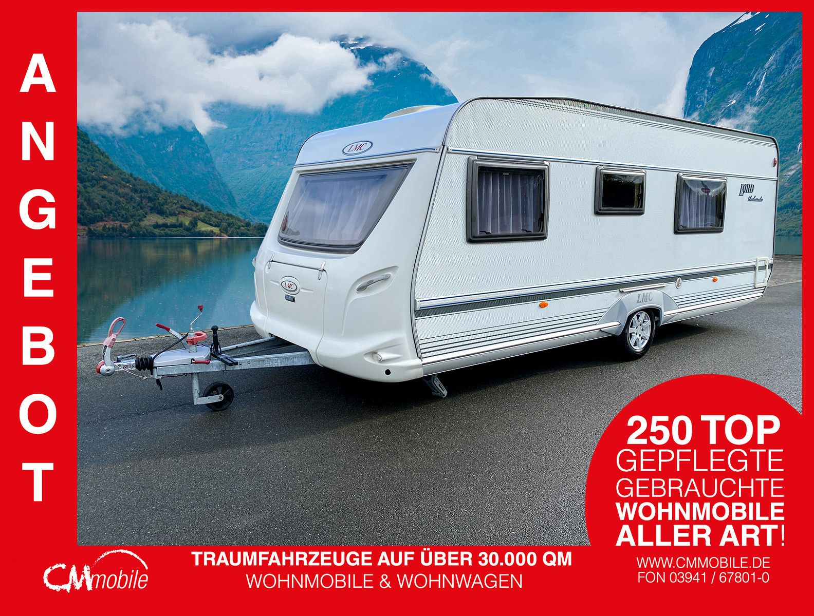 LMC
 Ambassador 560 K - Rundsitzgruppe - Einzelbetten
