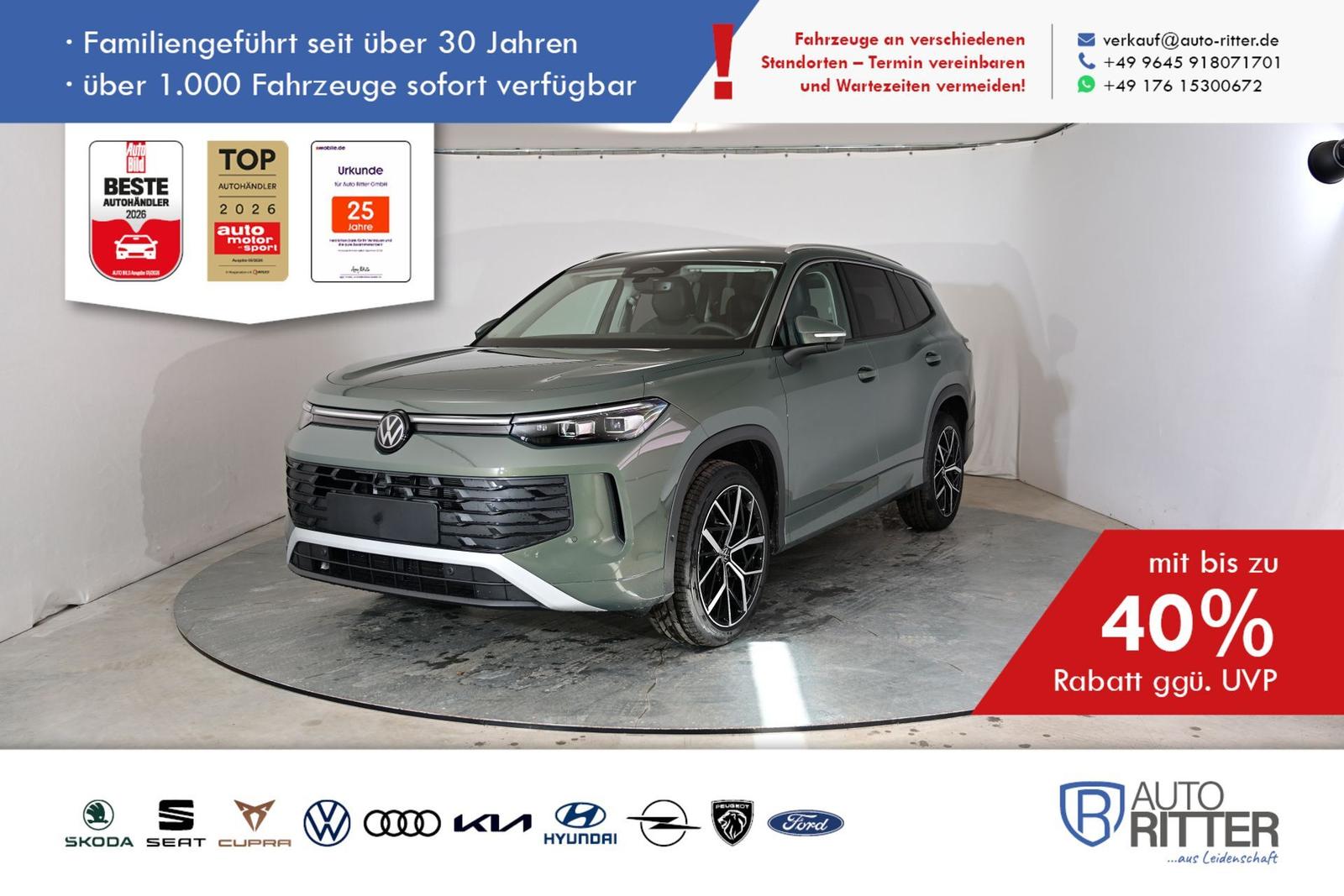 Volkswagen Tayron Life ACC|AHK|RFK|7-Sitze|LED|Carplay|K...