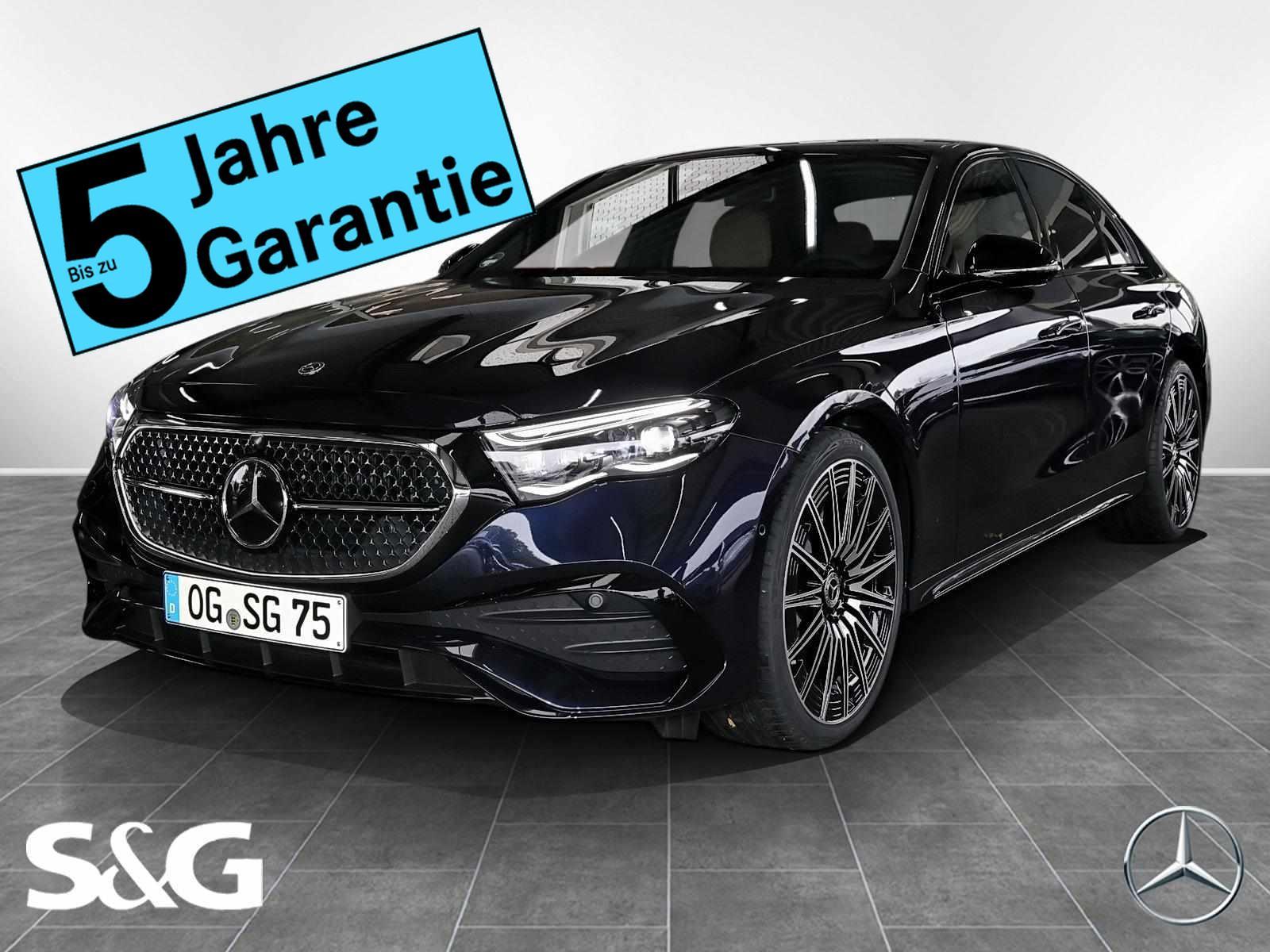 Mercedes-Benz E 220 d 4M AMG Leder Braun+LED+360°+AHK+Distro