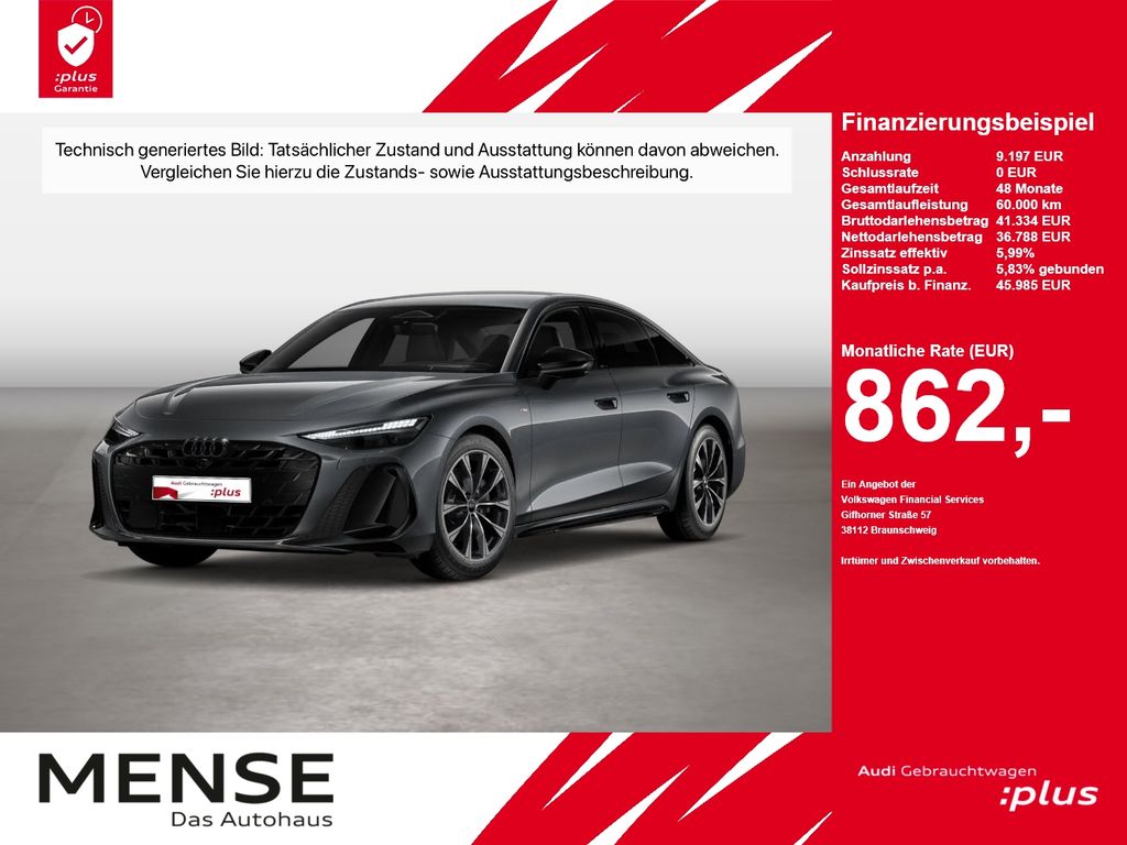 A6 Limousine 2.0 TFSI S tronic S line B&O AHK LM