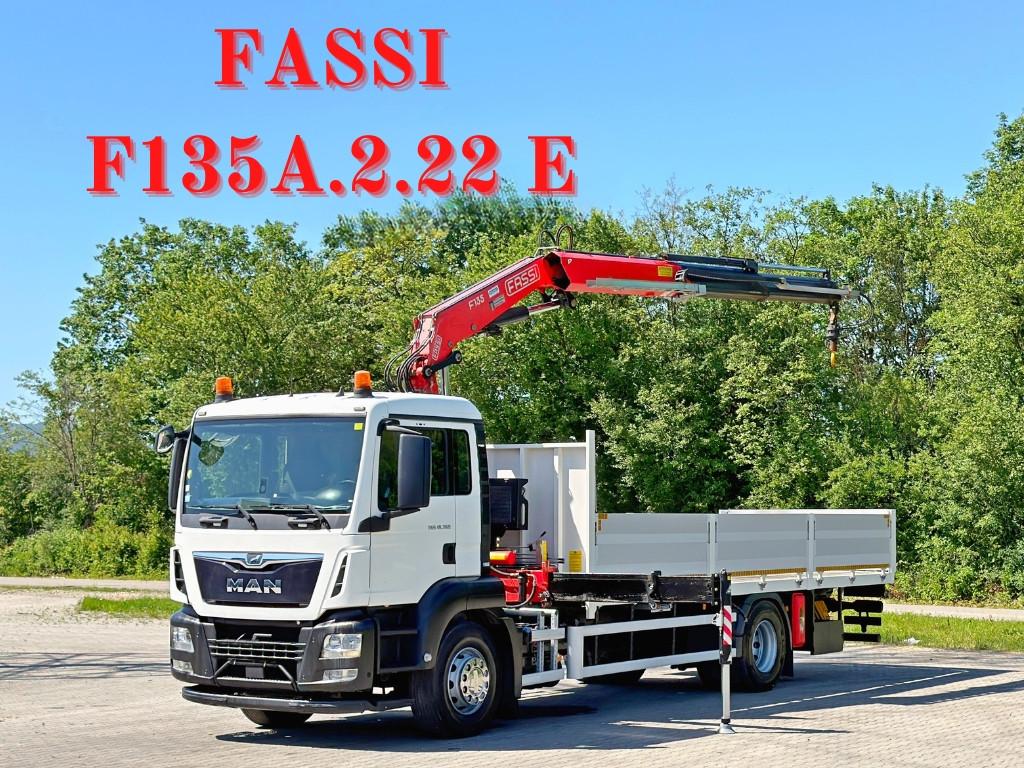 MAN TGS 18.360 * FASSI F135A.2.22 + FUNK *TOPZUSTAND
