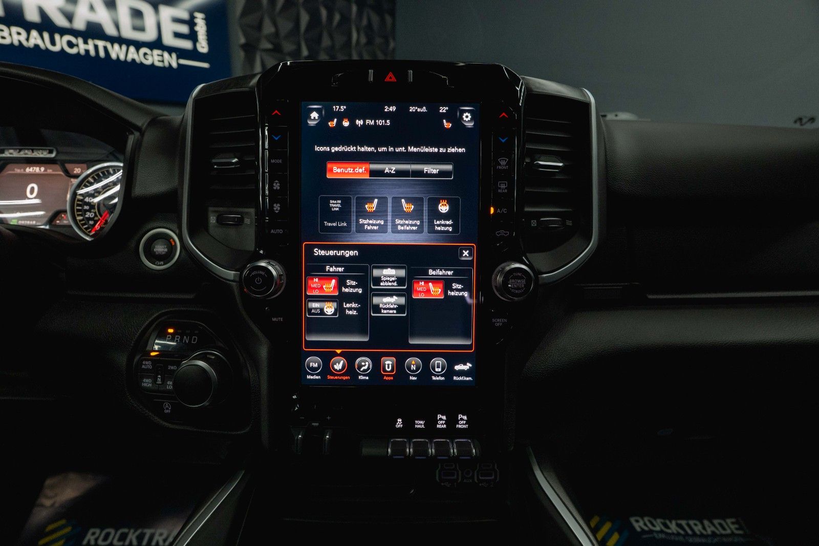 Fahrzeugabbildung Dodge RAM 5.7 V8 HEMI 4x4 Offroad Night Limited 19%