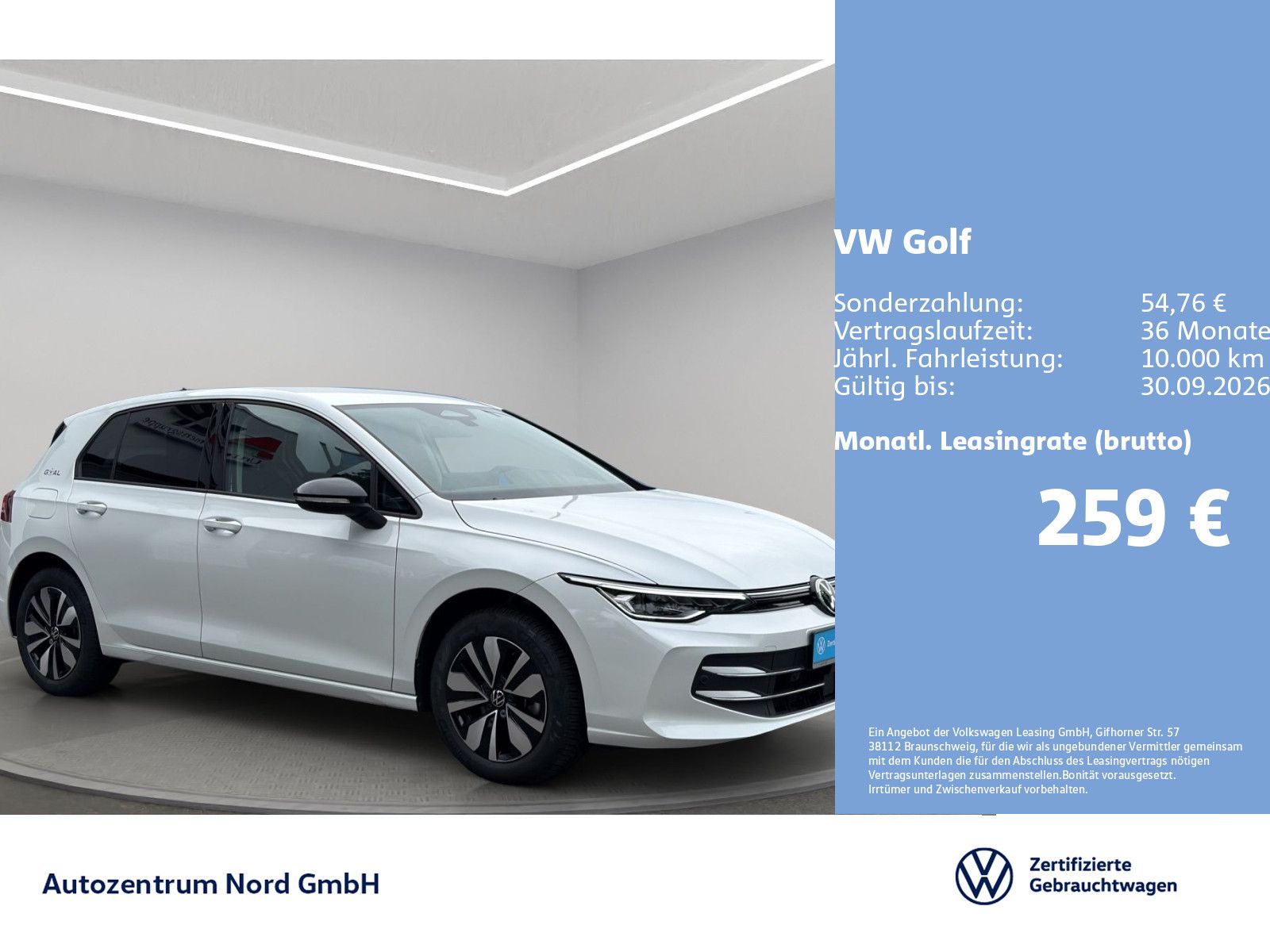 Volkswagen Golf VIII 1.5 eTSI DSG Goal AHK NAVI LED ACC KAM foto 3