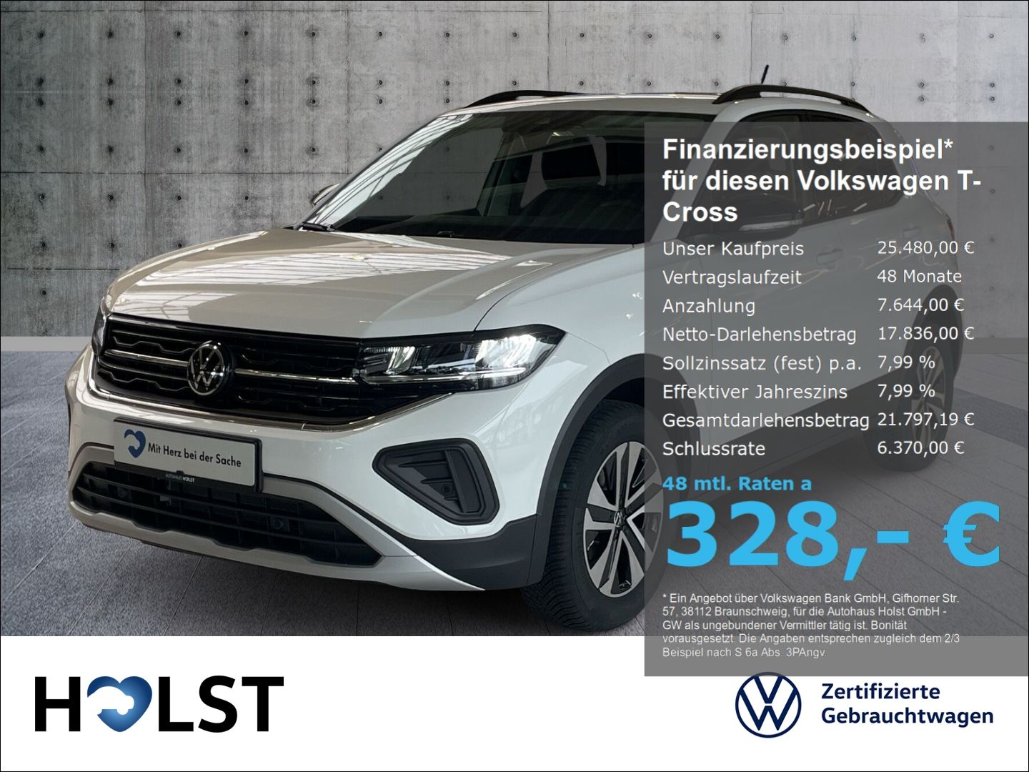 Volkswagen T-Cross ENERGY 1.0 TSI OPF 85 kW 116 PS 6-Gang