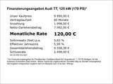 Audi TT Coupe Roadster 2.0 TDI quattro+HÄNDLER - Audi TT mit Diesel-Antrieb