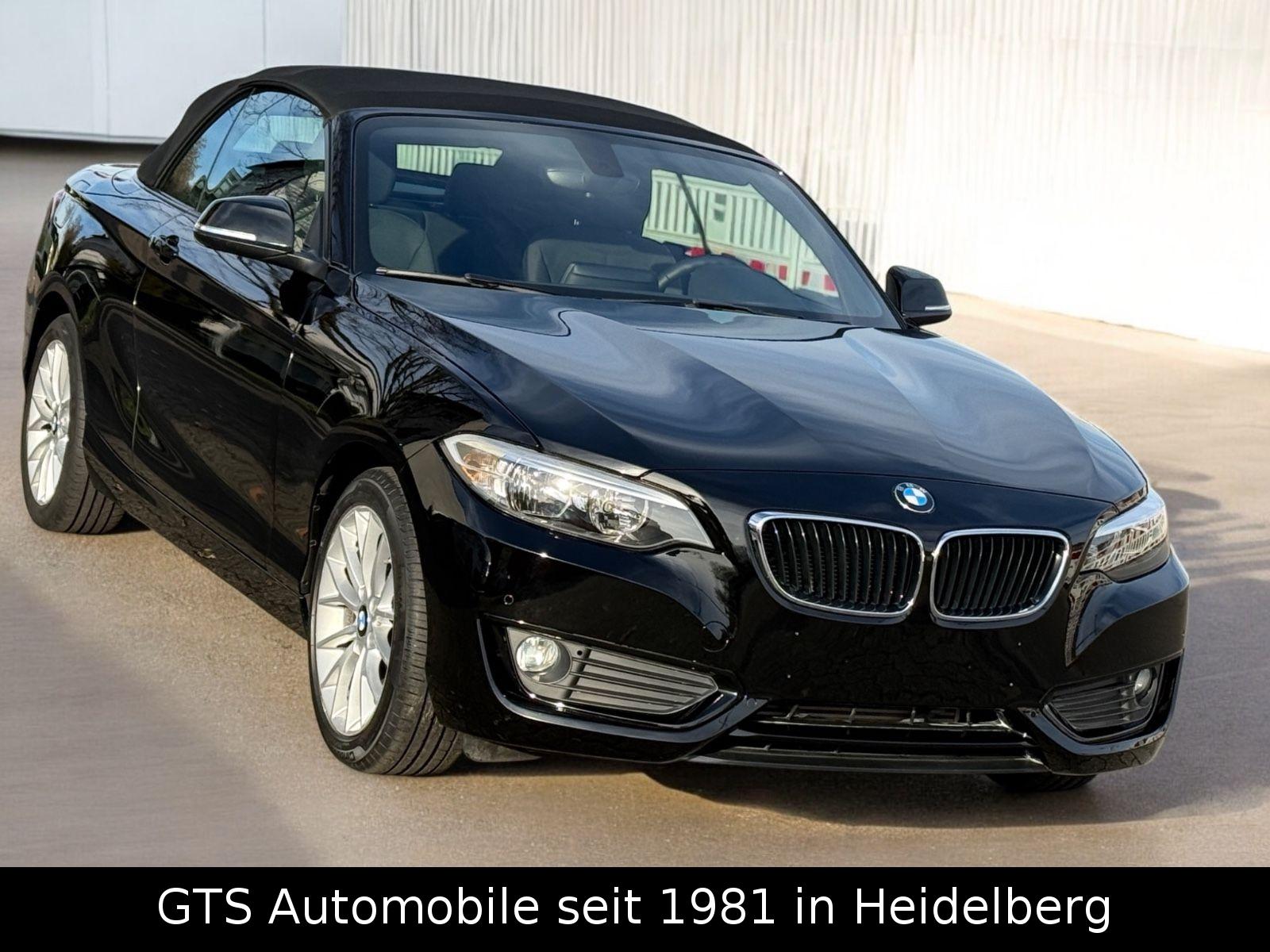 BMW 218 i Cabrio Advantage - ERST 38000 KM !!!