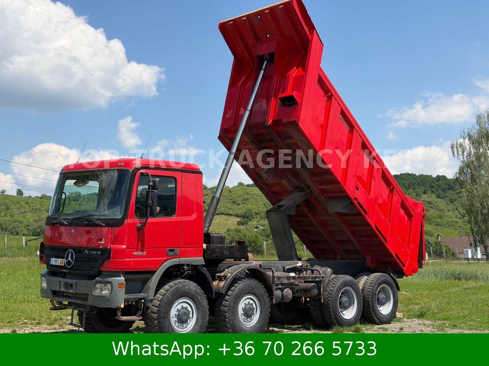 Mercedes-Benz Actros 4841 / 8x8 / Meiller-Kipper / Euro5