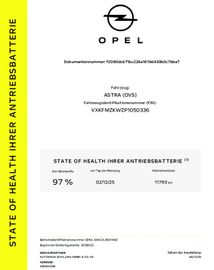 Opel Astra Electric GS 115kW HeadUp Display 360° Rkam