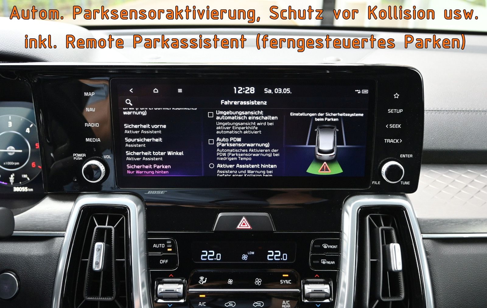 Fahrzeugabbildung Kia Sorento 2.2 CRDi AWD Platinum °AHK°7-SITZE°HUD°