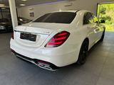 Mercedes-Benz S 63 AMG 4Matic+ L-Exklusiv-Nachtsicht-HUD-Pano- - Mercedes-Benz mit Benzin-Antrieb: Weiß, Sportfahrwerk, Limousine
