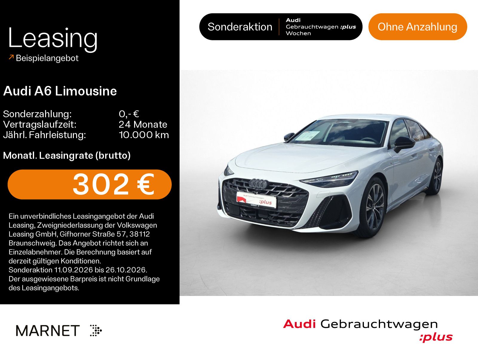 Audi A6 Limousine 40 TFSI S line S tro*LED+*Virtual*N