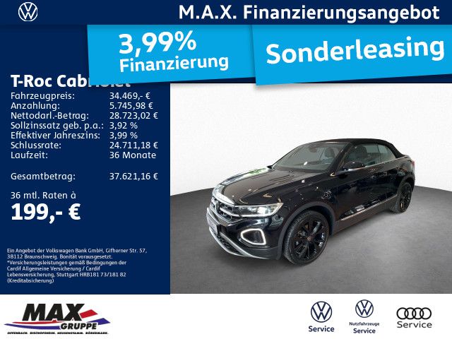 T-Roc Cabriolet 1.5 TSI DSG STYLE LED+KAMERA+DCP
