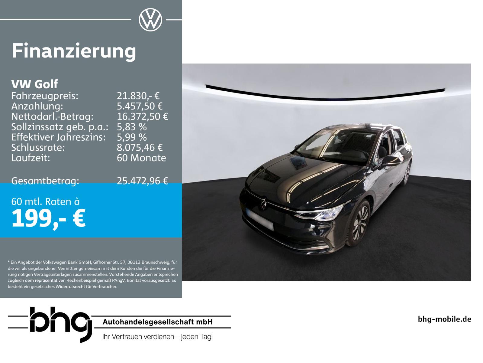 Volkswagen Golf Life 1,5 TSI OPF  6-Gang