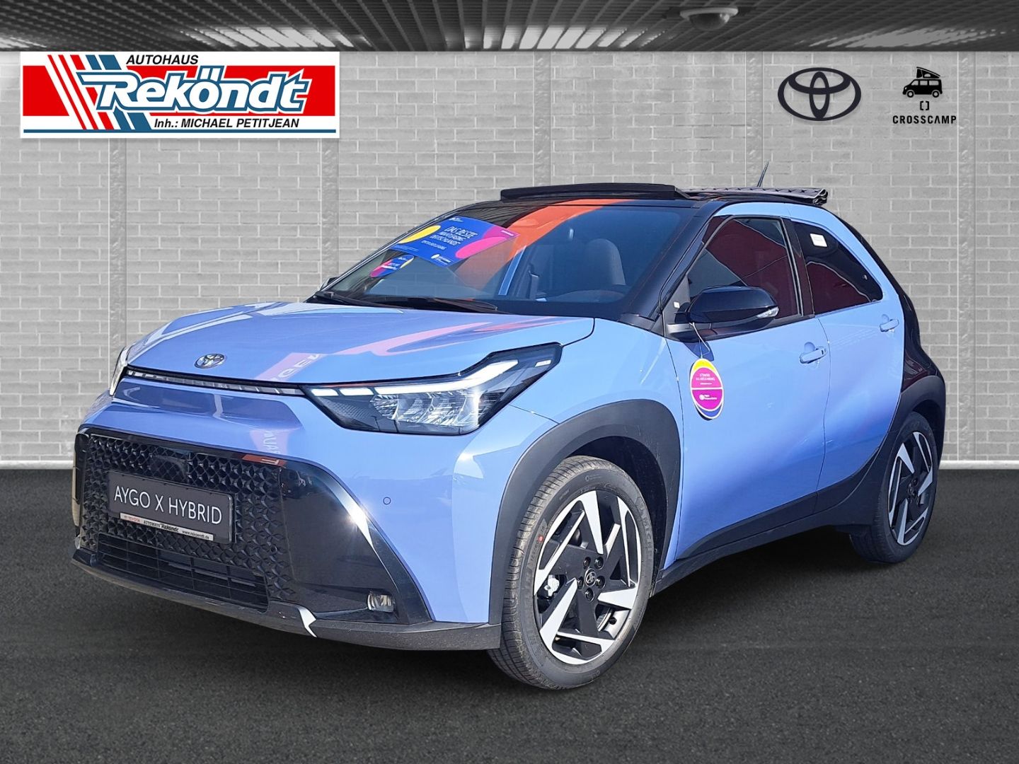 Toyota Aygo X 1.5 Hybrid Lounge, Faltdach, Sitzheizung