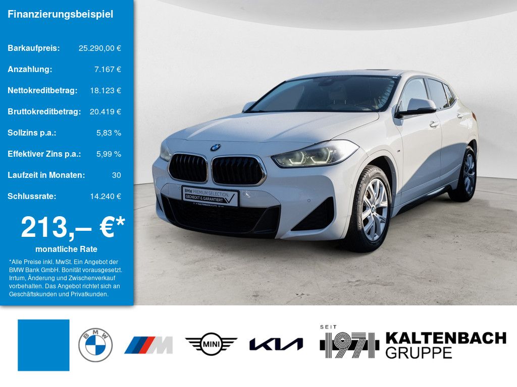 BMW X2 xDrive20d M-Sport PANO HUD LED ACC W-LAN NAVI