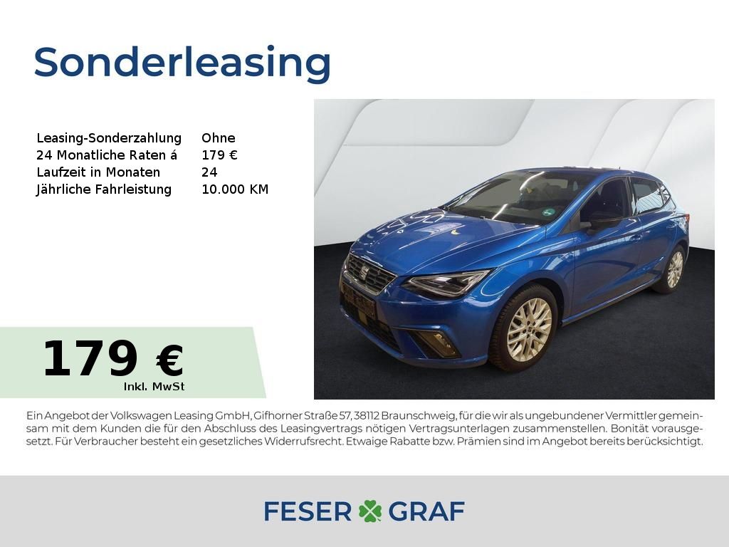 Ibiza 1.5 TSI FR DSG ACC LED Navi RüKa Sitzh 16"