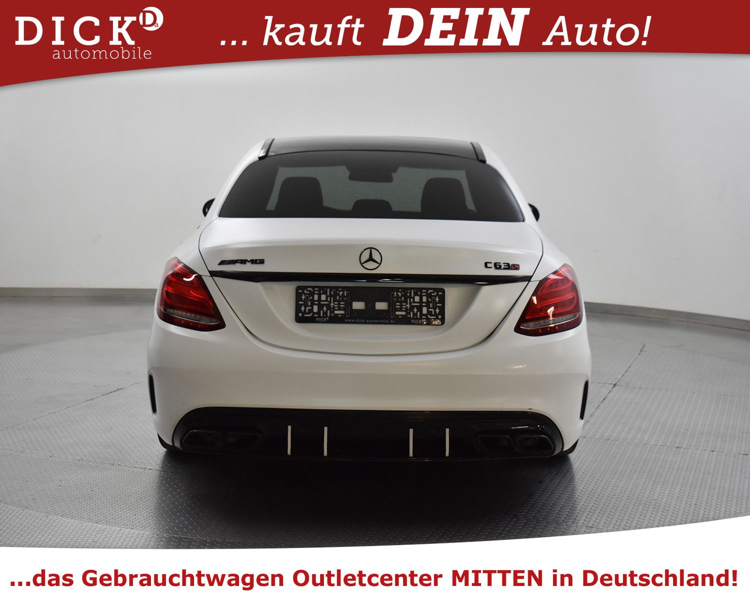 MERCEDES-BENZ C 63S AMG PANO+MULTIB+MEMO+COMAN+BURM+HEAD+360°+ - Image 6