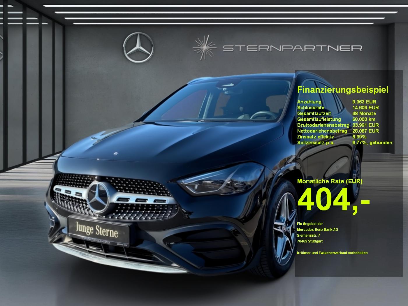 Mercedes-Benz GLA 200 AMG+Navi+Distronic+MBeam+Ambiente+MBUX+