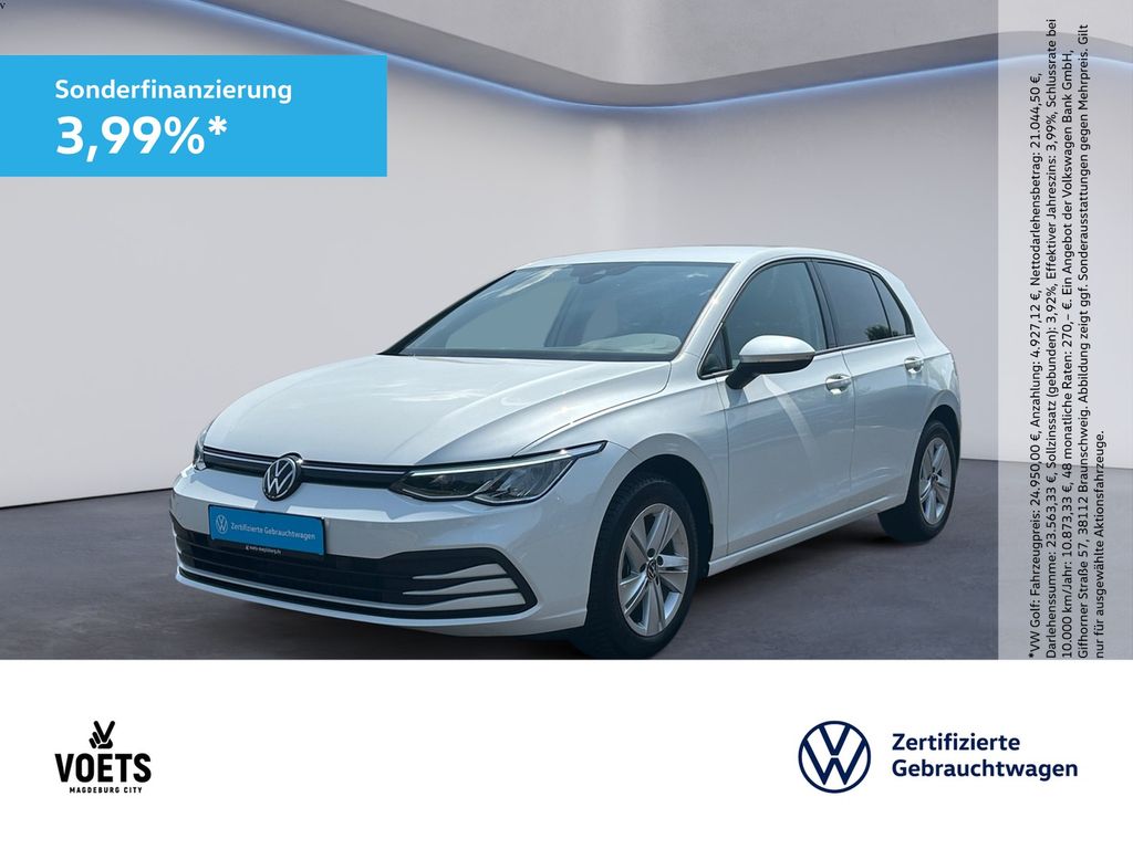 Golf 1,5 eTSI Life DSG+KAM+NAVI+LED