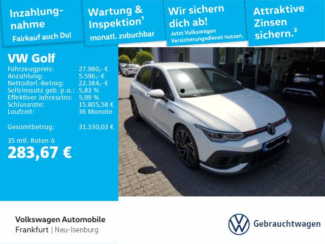 Volkswagen Golf VIII 2.0 TSI DSG GTI Clubsport Navi Spurhal
