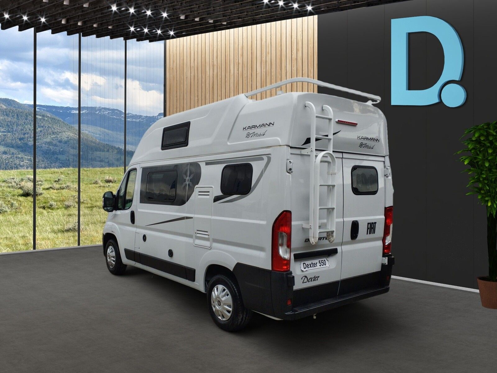 Fahrzeugabbildung Karmann Dexter DE 550 140 PS, Rückfahrkamera