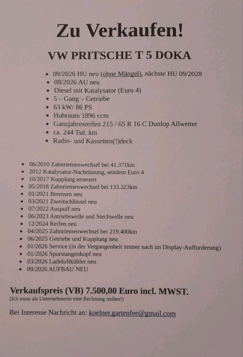 Volkswagen T5 Transporter
