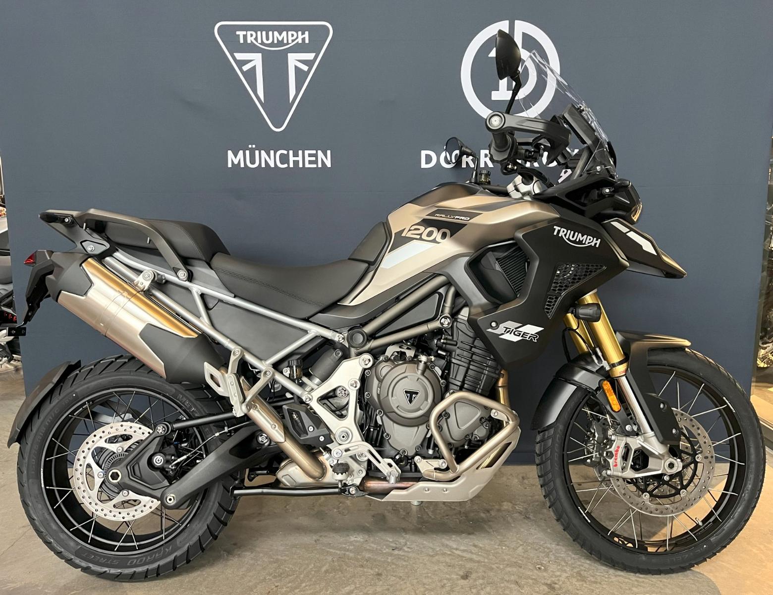 Triumph Tiger 1200 Rally Pro in Matt Sandstorm!