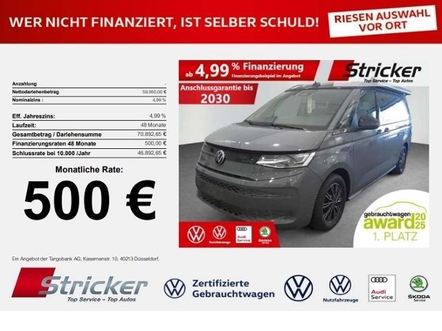 Image of Volkswagen T7 California