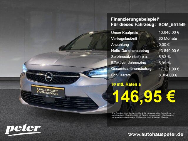 Opel Corsa F 1.2 Turbo GS Line Klimaautomatik 100PS