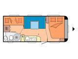 Hobby De Luxe easy 545 KMF - Wohnwagen 2014