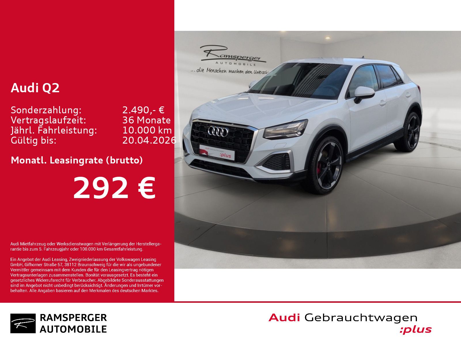 Audi Q2 Advanced 35 TFSI Matrix ACC Navi Kamera