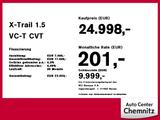 Nissan X-Trail 1.5 VC-T CVT Visia LED/Klima/DAB/PDC/AHK - Nissan X-Trail in Chemnitz