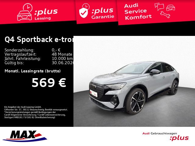 Q4 Sportback e-tron 55 QUATT S-LINE MATRIX+PANO+