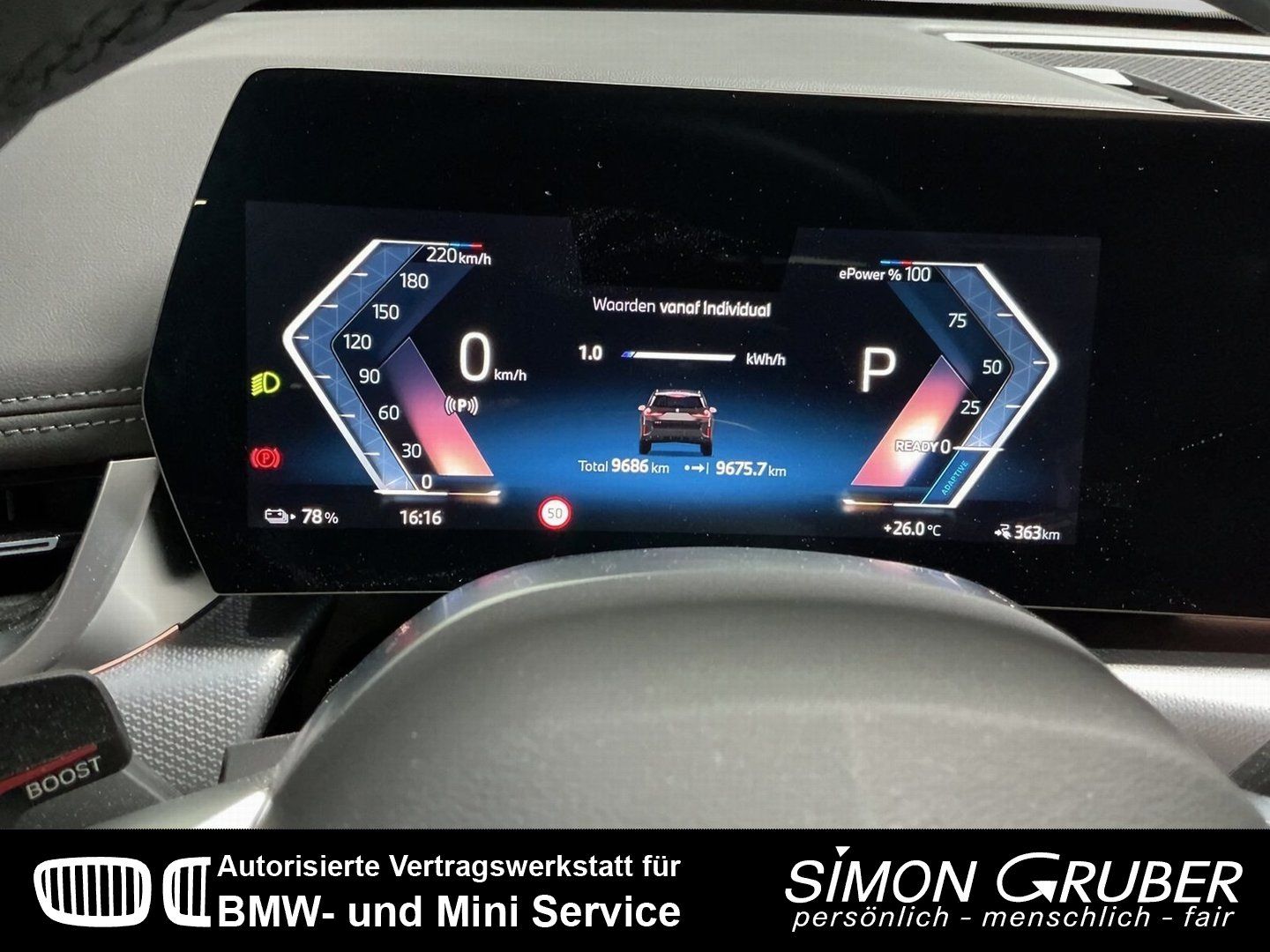Fahrzeugabbildung BMW iX1 xDrive30 M Sport Pano el.Heckklappe AHK LED