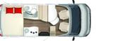 Bürstner Travel Van T 590 G (ex. 21) SAT, Navi + RFK uvm. - Bürstner 590