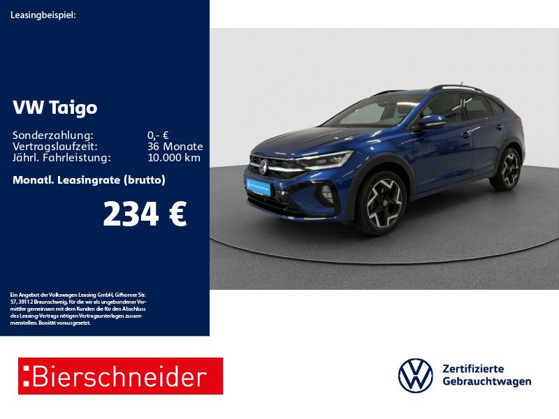 Volkswagen Taigo 1.5 TSI DSG R-Line ACC MATRIX SHZ CAM