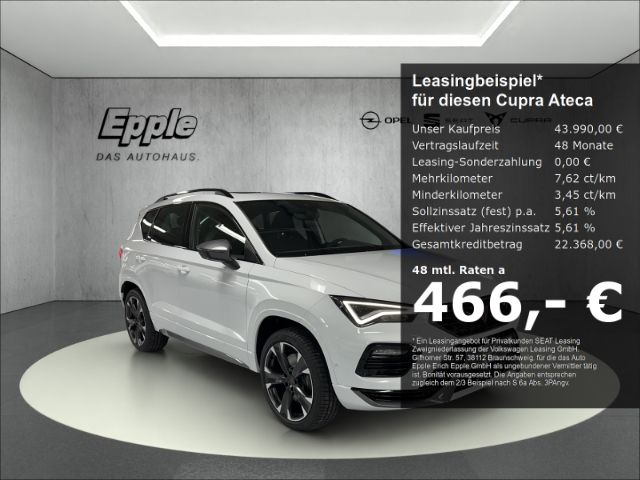 Cupra Ateca VZ 2.0 TSI 7-Gang DSG 4Drive AHK Pano el.