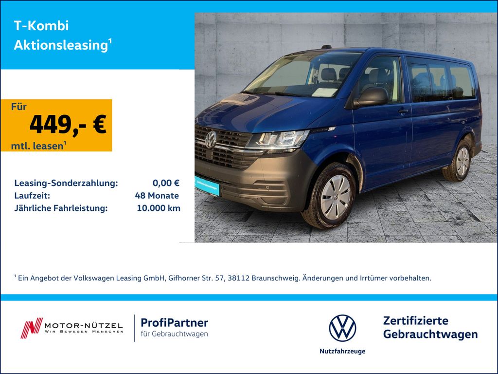 Volkswagen T6.1 Kombi 2.0TDI DSG APP+SHZ+2xPDC+GRA+9-SITZER