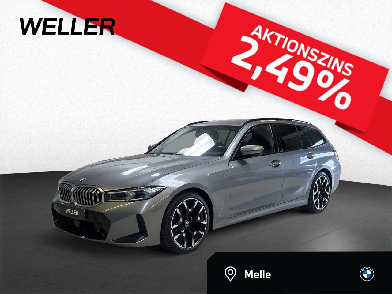 BMW 320d Tou 459,-/0Anz M SPORT ALED ACC AHK 19" 360