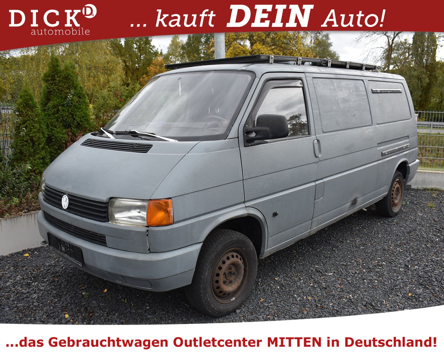 Fahrzeugabbildung Volkswagen T4 2.4 5 Zyl Camper LANG >3-SITZE+STANDHZ+KAMER