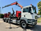 MAN TGS 35.400 8x4 TRIDEM HOOKLIFT T22 + CRANE PALFI - MAN TGS 35-400