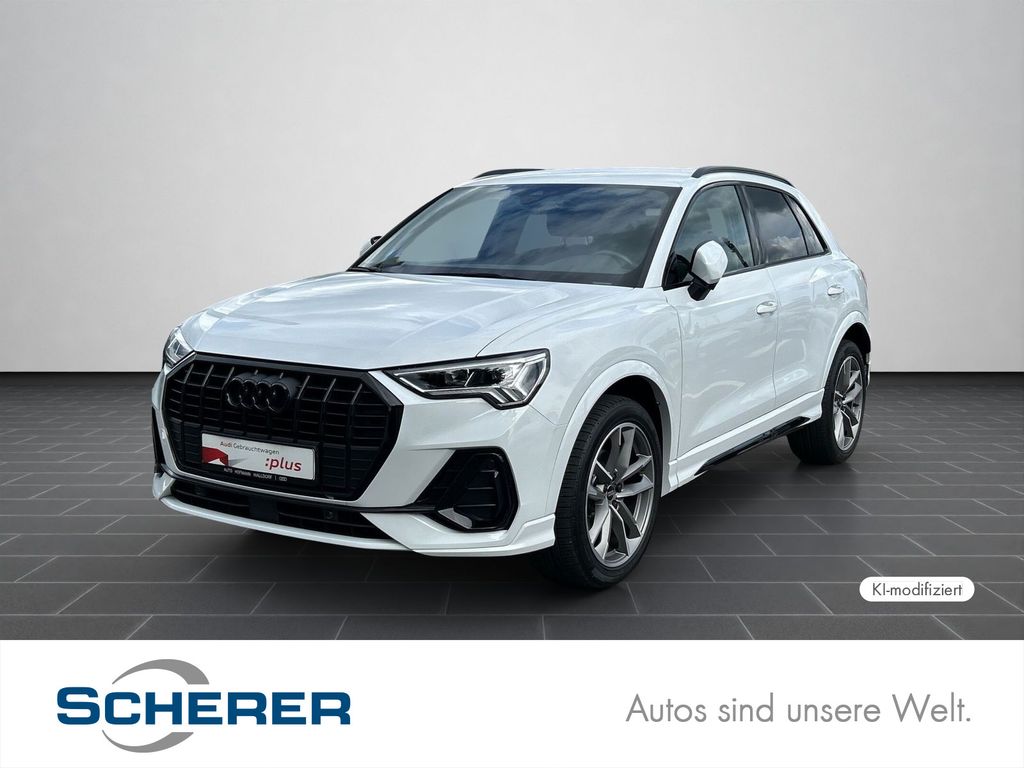Q3 s line 35 TFSI S tronic OPTIKSCHWARZ*EPH*SHZ*