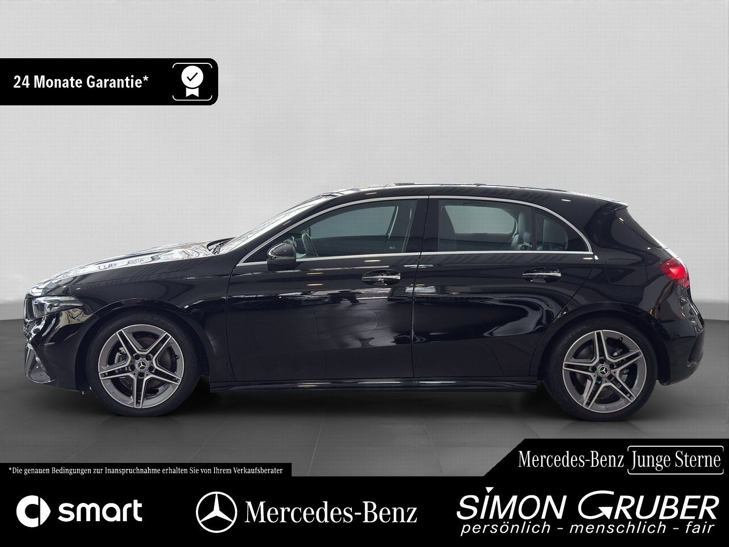 Fahrzeugabbildung Mercedes-Benz A 200 AMG Adv+ Ambi KeyGo MBeam Distronic Kamera