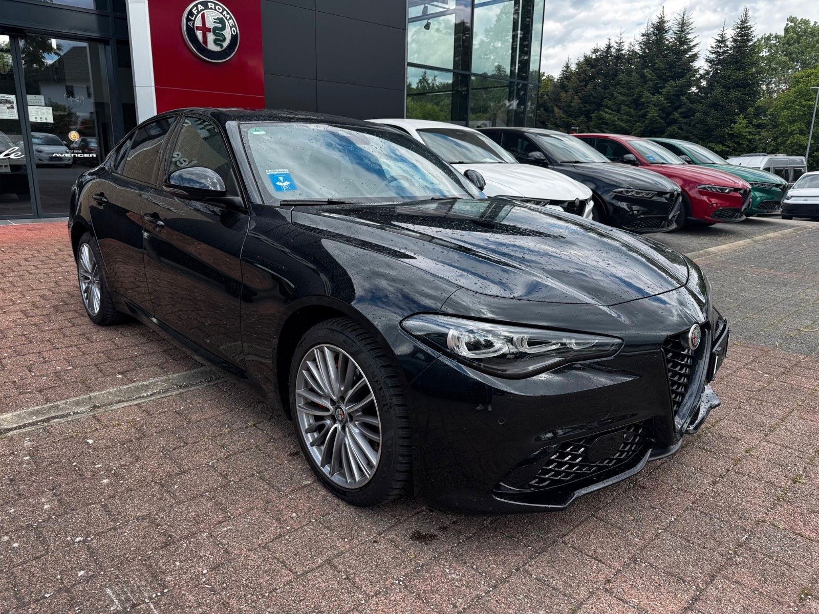 Fahrzeugabbildung Alfa Romeo Giulia Competizione Q4 Navi Kamera Totwinkel